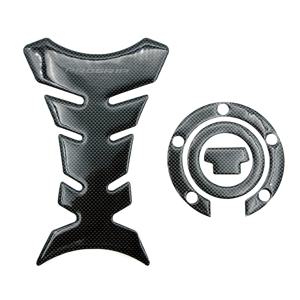 오토바이 레이싱 탄소 섬유 연료 가스 캡 커버 탱크 보호대 패드 스티커 데칼 For Yamaha R1 R6 FZ6R FZ1S FAZER FZ6 FZ8 XJ6