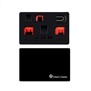 아이폰용 SIM 카드 핀과 함께 제공되는 SIM 카드 어댑터 세트 및 나노 SIM 카드 홀더 케이스, 지갑에 넣을 수 있는 얇은 크기로, 보관용 케이스로도 사용 가능