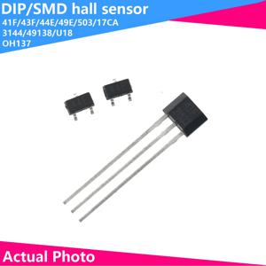 5PCS 센서 홀 요소 41F 43F 44E 49E 503 3144 49138 U18 DIP SMD 798