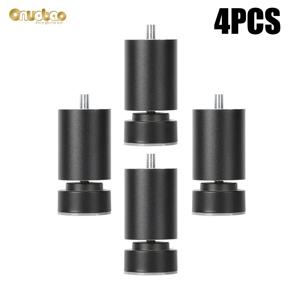 Onuobao 4PCS M10 나사 가구 다리 조정 가능한 알루미늄 합금 소파 테이블 다리 가구 교체 부품