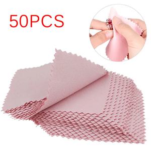 Fashion50 PCS 실버 연마 천 클리너 쥬얼리 청소 천 안티 변색 도구 핫 세일