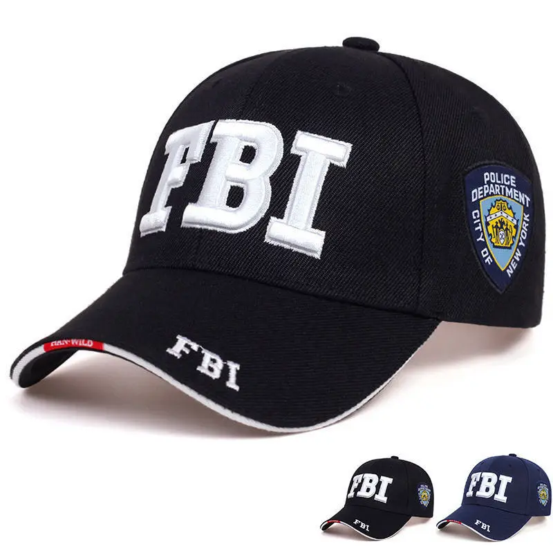 Kanye FBI 패션 편지 야구 모자 남성용 여성용 여성용 남성용 스포츠 바이저 스냅 백 모자 Sun Hat Male Gorras