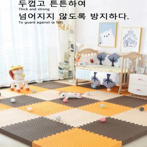 두꺼운 2.5cm 아기 놀이 매트 어린이 방 게임 매트 카펫 방음 놀이 활동 체육관 매트 퍼즐 환경