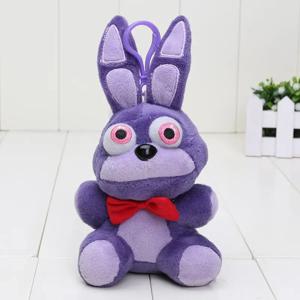 FN 베어 시리즈 봉제 인형 펜던트, 보니 토끼 다크 브라운, 곰 여우 및 기타 봉제 펜던트, 남녀 생일 선물