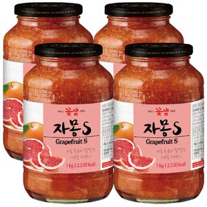 꽃샘 자몽S 1kg 4개