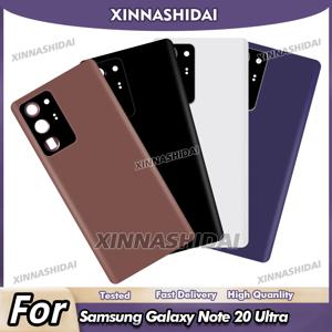 Samsung Note 20 Ultra 배터리 뒷면 커버 유리 패널 후면 도어 배터리 하우징 케이스 접착제 교체 용 배터리 뒷면 커버