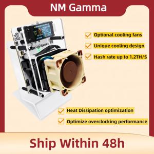 BTC 솔로 복권 광부 NMAxe Gamma 최적화된 NMMiner BM1370 ASIC 1.2TH/s 오픈 소스 지원 USB-DC 홈 사용