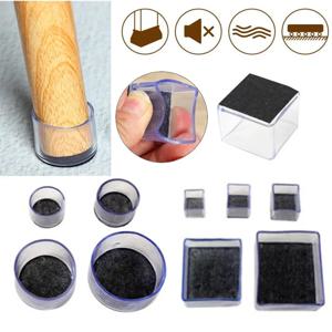 8Pcs 고무 의자 다리 캡 미끄럼 방지 피트 보호대 패드 가구 테이블 커버 양말 엔드 플러그 커버 가구 레벨링 피트