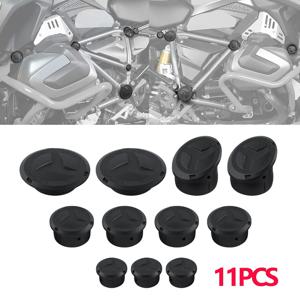 BMW R1250GS 어드벤처 2018-2024 R1200GS R 1200 GS 어드벤처 2014-2018 R 1250 GS 오토바이 프레임 구멍 커버 캡 플러그 11개