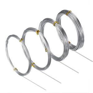 304 스테인리스 스틸 스프링 와이어 소프트 와이어 1mm/1.2mm/1.5mm/2mm/2.5mm/3mm 스틸 와이어 로프 수제 DIY