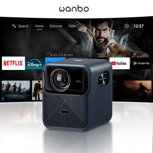 완보 모차르트 1 프로 구글 TV 프로젝터, 1200 ANSI, 온라인 4K, HDR10, MEMC, 20W 스피커, HDMI 2.0, ASA 3.0, 32dB 저소음