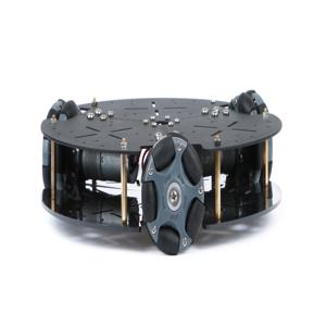 3WD 58mm 전방위 센서 차체 DC 모터 장착 3륜 옴니 디스크 모바일 로봇 RC 탱크카 아두이노 프로그래밍 로봇 DIY 키트