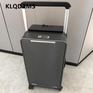 KLQDZMS 24인치26인치 기내용 여행 가방 20인치 ABS + PC 탑승용 박스 남성용 비즈니스 트롤리 케이스 유니버설 휠 수트케이스