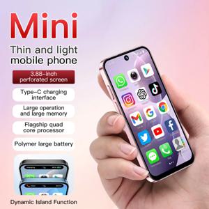 NEW SOYES XS19 3G 미니 스마트폰 안드로이드 10.0 듀얼 SIM 대기 3.88인치 HD 2GB+16GB 2000mAh 나미 메탈 글래스 블루투스 얼굴 인식
