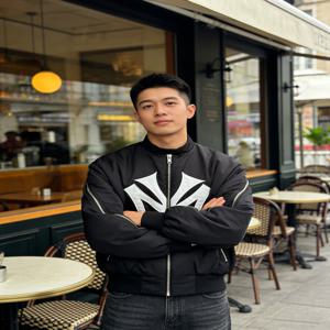오버사이즈 NY 그래픽 봄버 재킷 스탠드 칼라 멀티 지퍼 디테일 빈티지 스트리트웨어 패딩 코트 Y2K 힙합 캐주얼 모토