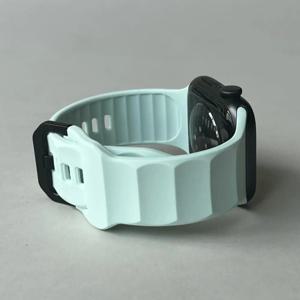 애플 워치 울트라 3 49mm 46mm 45mm 44mm 42mm 41mm 40mm 38mm용 실리콘 스포츠 스트랩 iWatch 시리즈 11 10 9 8 7 6 SE 3용 밴드