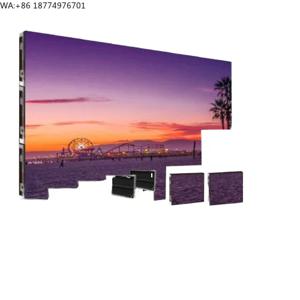 초박형 4mm 픽셀 야외용 LED 비디오 월 패널 SMD HD 풀컬러 광고용 OEM 공급업체 (지하철, 엘리베이터용)