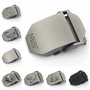 남성용 38mm 폭 버클 합금 캔버스 웨빙 벨트 두께 4mm 컨트리 스타일 웨스턴 패션 남성 벨트