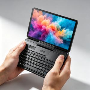로어 퍼포먼스 GPD 마이크로 PC 2: 7인치 슬림 터치스크린, 16GB 램, 512GB SSD, N300 CPU, 윈도우 11 프로+ 팜사이즈 미니 노트북