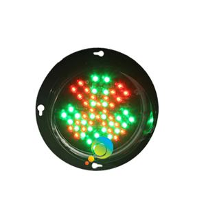 DC12V DC24V 새로운 디자인 맞춤형 패턴 100mm 4인치 LED 램프 미니 적십자 녹색 화살표 교통 신호등 모듈