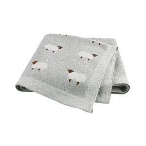 아기 담요 니트 신생아 Swaddle 유모차 침구 랩 만화 알파카 Infantil 소년 소녀 담요 어린이 퀼트를받는