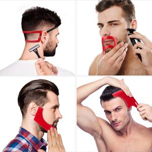 살롱 이발사 목선 헤어라인 가이드 넥라인 헤어컷 템플릿 DIY 도구 템플릿 목선 헤어라인 미용사 용품 액세서리