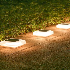 30Led 태양 기둥 빛, 포스트 캡 조명, 방수 울타리 포스트 램프 야외, 정원 나무 포스트 잔디 캠핑 여름 데코