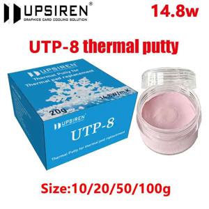 VGA GPU IC 프로세서 용 UPSIREN 열 퍼티 UTP-8 급속 냉각 열 패드 교체 열 차단 퍼티 고성능