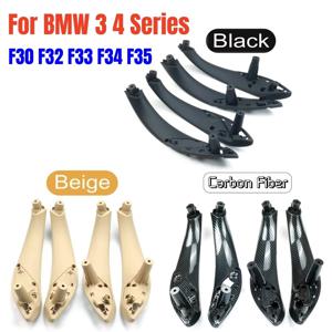 BMW 3 시리즈 F30 F80 F31 F32 F33 F34 F35 F36 2013-18 내부 도어 당김 핸들 내부 패널 커버 트림 자동차 액세서리
