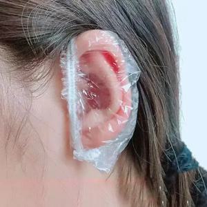100/200PCS 일회용 귀마개 귀 피어싱 목욕 샴푸, 물 침입 방지, 귀 보호, 머리 염색 귀마개