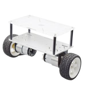 Arduino Raspberry Pi DIY STEM 장난감 부품 용 2pcs 인코더 모터가있는 Cheaspest 이중 섀시 2WD 자체 균형 로봇 자동차 키트