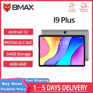 BMAX 키즈 태블릿 I9 Plus 안드로이드 13 GPU G522EE 8GB 램 64GB 저장용량 10.1인치 Allwinner RK3562 쿼드 코어 포트 태블릿 PC WIFI 6