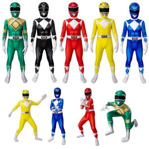 Morpher 슈퍼 히어로 사무라이 Sentai Shinkenger 레인저스 코스프레 판타지아 할로윈 의상 마스크 남성용 소년