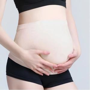 통기성 여성 임산부 벨트 탄력 있는 등 압력 감소 임신 지지 벨트 미끄럼 방지 임산부 지지 벨트 2-10개월