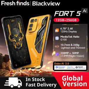 블랙뷰 포트 5 러기드 스마트폰 6.78인치 2.4K 디스플레이 108MP 카메라 이미징 플래그십 2W BOX 스피커 휴대폰