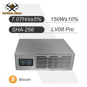 새로운 럭키 마이너 LV08 프로 비트코인 ​​마이너 7TH/s 150W SHA-256 솔로 마이너 BTC 암호화폐 채굴 로터리 머신 저소음 홈 오피스용