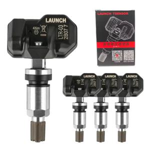 LAUNCH LTR-03 TPMS 센서 315MHz/433MHz 듀얼 주파수 나사식 금속 밸브 타이어 공기압 모니터링 시스템 프로그래밍 가능