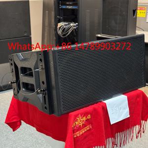 10인치 2웨이 파워드 라인 어레이 스피커 목재 600W 출력 스테이지 서라운드 사운드 시스템