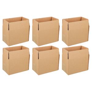 20Pcs 제품 포장 상자 작은 소포 크래프트 판지 상자 재사용 가능한 친환경 경량 선물용 작은 품목