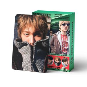127pcs 새 앨범 CORTIS GREENGREEN JAMES MARTIN 포토카드 스티커 Kpop Merch Lomo 카드 세트 팬 컬렉션 카드 선물