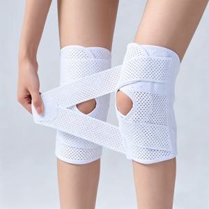 2PCS 무릎 보호대 압축 탄성 무릎 패드 무릎 지지대 관절 보호대 피트니스 장비 부상 회복 보호대 미끄럼 방지