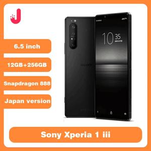 오리지널 소니 xperia 1III 일본 버전, XQ-BC52, XQ-BC72 싱글, 듀얼 카드, 스냅드래곤 888, 6.5 인치 5G, 12GB, 128GB, 256GB ROM iii
