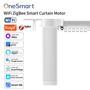 tuya wifi 3세대 투야 지그비  전동커튼 모터 레일 스마트커튼 전동 커튼 지원 알렉사 지원 구글 어시스턴트 SmartThings 스마트씽스 음성 제어 기가지니
