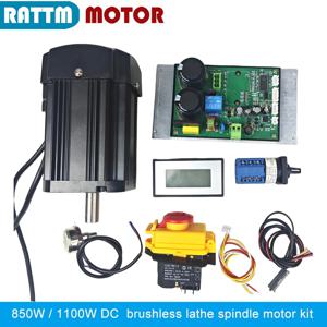 850W 1100W DC 브러시리스 선반 스핀들 모터 제어 보드 카드 컨트롤러 + CD-210V MX-210V WM-210V 기계 부품 용 와이어