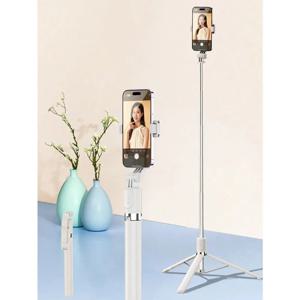 1700mm 무선 셀카봉 삼각대 확장형 접이식 휴대용 모노포드 스마트폰 안정 촬영 폰 스탠드