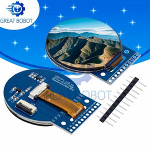 1.5인치 원형 TFT LCD 화면(ST77916): Arduino 호환용 360x360 픽셀 QSPI 컬러 디스플레이