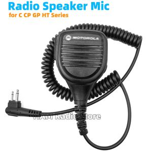 모토로라 라디오 마이크로폰 3.5MM 헤드폰 잭 2핀 스피커 마이크 DP1400 DEP450 EP350 R2 CP040 GP300 GP88S CP140 CP160용