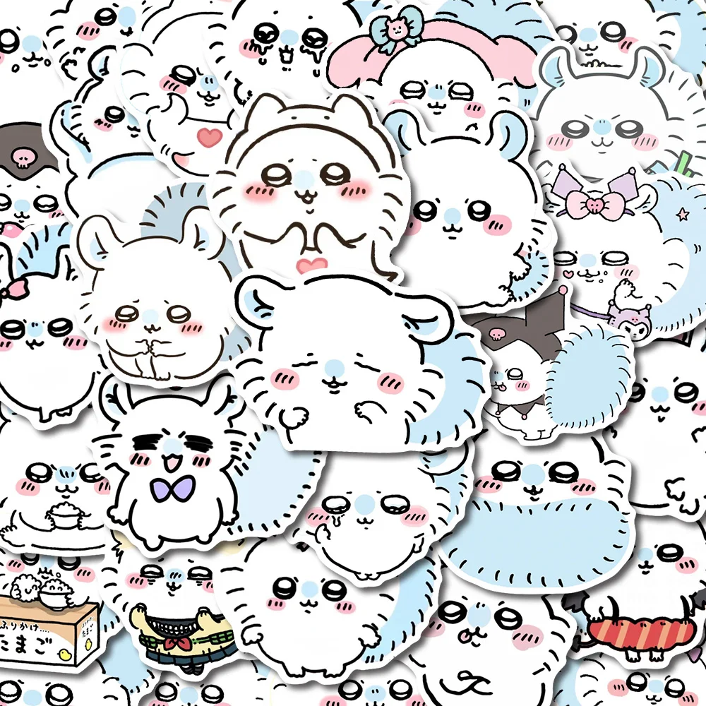 54pcs 새로운 일본 jiyi 귀엽고 귀여운 momonga 스티커 만화 휴대 전화 케이스 ipad 워터 컵 스티커 방수