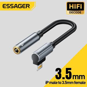 에사저 L자형 타입-C에서 3.5mm 잭 오디오 케이블 아이폰 16 15 삼성 라이트닝에서 3.5mm 헤드폰 어댑터 아이폰14 13용