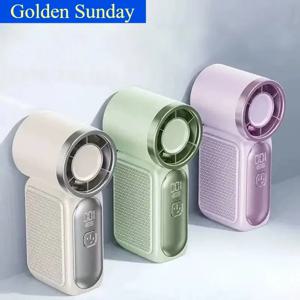 미니 휴대용 선풍기 - 100단계 풍속, 1200mAh 및 Type-C를 갖춘 휴대용 터보 팬, - 냉각 송풍기, 여행용, R 냉각 장치